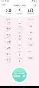 Contraction Timer & Counter 9m screenshot 3