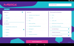 Merck Millipore Formulation screenshot 0