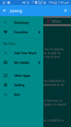 Mizo English Bidirectional Dictionary screenshot 4