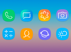 UX S9 Icon Pack - Free Galaxy S9 Icon Pack screenshot 0