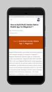 Wordpress Mobile Application Builder for Blogging screenshot 6