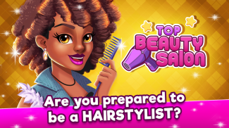 Top Beauty Salon -  Hair and Makeup Parlor Game screenshot 0