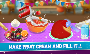 Ice Cream Cake Game Food Maker screenshot 1