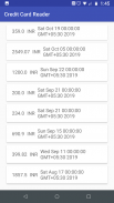 Credit Card Reader screenshot 1