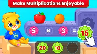 Jogos matemática multiplicação screenshot 7