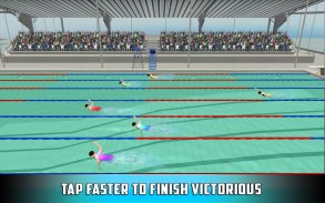 سباحة الوجه سباق 3D 2017 screenshot 2