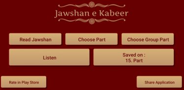 Jawshan & Meaning-Muslim Pray screenshot 0