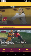 CMU Athletics screenshot 1