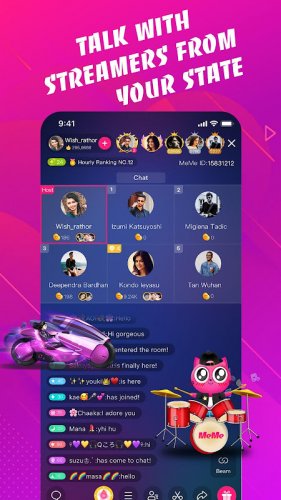 Meme Live Live Stream Video Chat Make Friends 4 2 1 Download Android Apk Aptoide