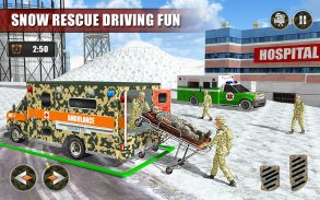 Army Ambulance Driving 2019-US Soldier Rescue Game screenshot 4