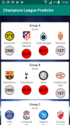 Champions Football Predictor screenshot 2