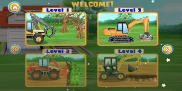 Vehículos y camiones de construcción -Juegos niños screenshot 7