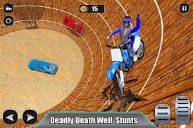 Well of Death Stunts: Tractor, Car, Bike & Kart screenshot 21