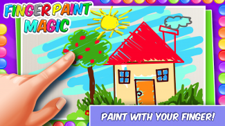 Fingerpaint Magic Draw and Color by Finger screenshot 0