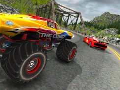 Crazy Car vs Monster Racing 3D screenshot 6