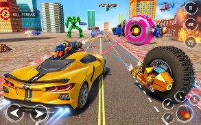 Spider Wheel Robot Car Game 3d screenshot 1