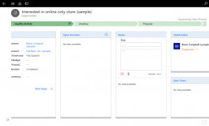 Dynamics 365 for Tablets screenshot 3