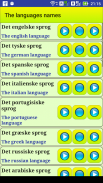 Learn Danish language screenshot 0