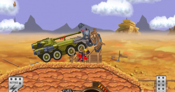 Monstro traço Hill Racer screenshot 3