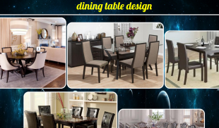 Design of dining table sets screenshot 2