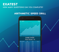 Exatest Arithmetic Speed Drill screenshot 2