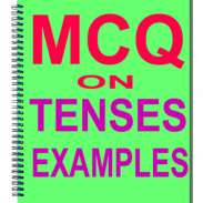 MCQ on Tenses Examples, English Grammar Practice screenshot 0