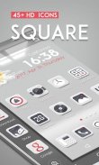 Square GO Launcher Theme screenshot 0