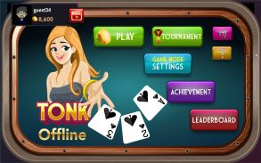 Offline Tonk - Tunk Card Game screenshot 2