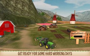 Labor Tractor & Food Truck SIM screenshot 0