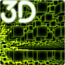 Infinite Cubes Particles 3D Live Wallpaper Icon