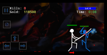 Stickman Physics Battle Arena screenshot 0