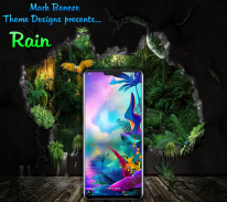 Rain Theme for LG G8, V40, V50 V60 UX9 screenshot 4