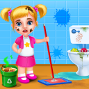 Home Cleaning: House Cleanup Icon