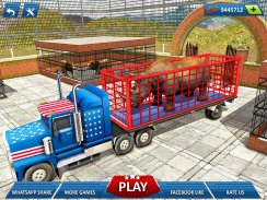 Conducteur de camion d'animaux sauvages offroad 19 screenshot 3