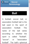 A Glossary of Football Terms screenshot 4