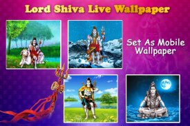 Lord Shiva Live Wallpaper screenshot 2