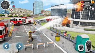Firefighter :Fire Brigade Game screenshot 0