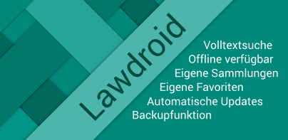 Lawdroid – Deutsche/EU-Gesetze