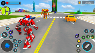 Robot Transform War Car Games screenshot 3