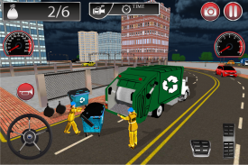 Garbage Trash Dump Truck Driving screenshot 4