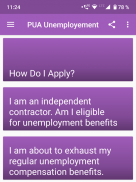 PUA Unemployment screenshot 1