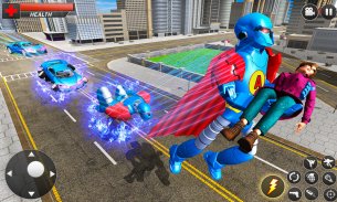 Flying Hero Superhero Games screenshot 2