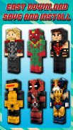 Superhero Skins for Minecraft PE screenshot 1