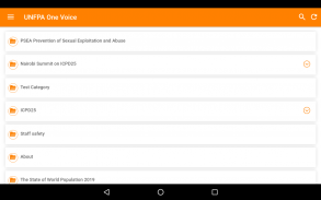 UNFPA One Voice Mobile screenshot 8