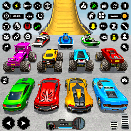 Jogo de Carro - Imposible Stunt Car Tracks 3D - Corrida Impossível de  Carros 