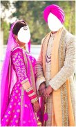 Couple Punjabi Wedding Frames screenshot 3