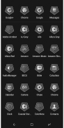 Coastal Stormy Gray Icon Pack screenshot 3