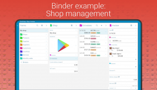 Binders | Database screenshot 5