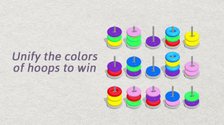 Puzzle Game: Color Hoop Sort screenshot 0