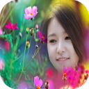 Flower Photo Frame Icon